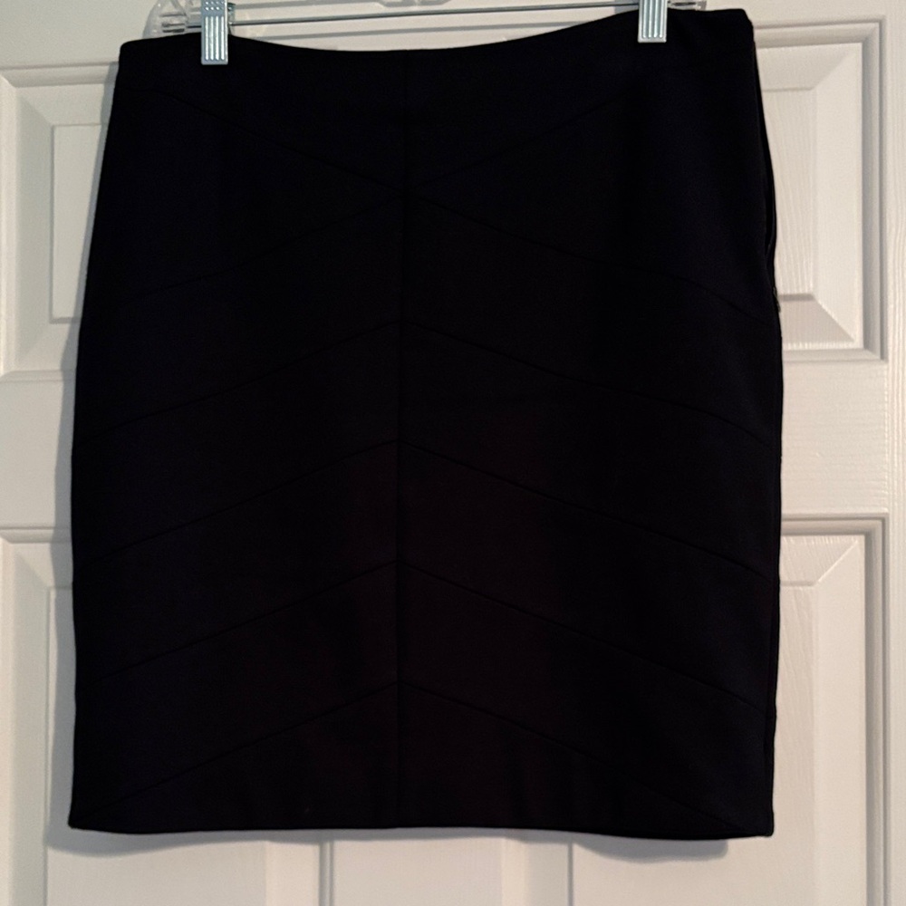 INC International Concepts Black Pencil Skirt
